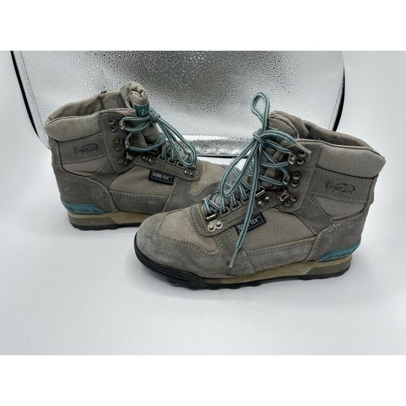 Vasque 7567 Gore-Tex Hiking Boots Lace Up Gray Suede Men\'s Size 7.5 main image 4